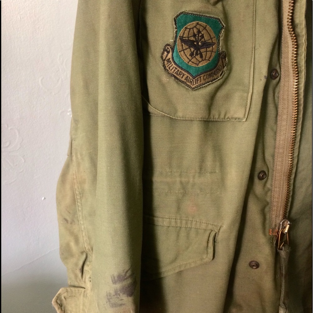 💔SOLD💔 Vietnam Era Military Air Force Jacket - Picture 2 of 8